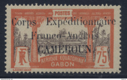 Cameroun - 1915 Yvert N° 50 Neuf Charnière Gomme Altérée (MH) Signé Brun - Cote 360 Euros - Neufs