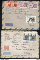 Brésil - Lot De 2 LsC Années 1970 - Covers & Documents