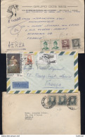 Brésil - Lot De 3 LsC Années 1960 - Cartas & Documentos