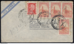 Argentine - LsC Pour Casablanca Maroc 27/03/1953 - Covers & Documents