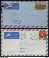 Afrique Du Sud - Lot De 2 LsC - Cartas & Documentos