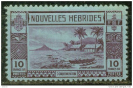 Nouvelles Hébrides N° 111 X - Cote 70 Euros - Prix De Départ 22 Euros - Unused Stamps