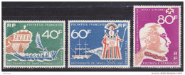 Polynésie - P.A. N° 22 à 24 Xx Luxe (MNH) - Cote 37,20 Eur - Prix De Départ 10 Eur - Neufs