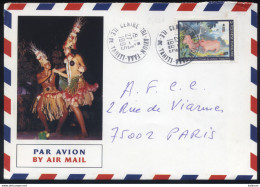 Polynésie - CP Obl 27/03/1995 - Voir Numérisations - Storia Postale