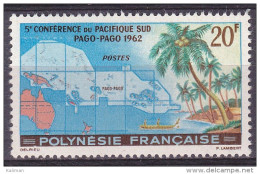 Polynésie Yvert N° 17 Xx (MNH) - Cote 22.40 Euros - Prix De Départ 6.50 Euros - Neufs
