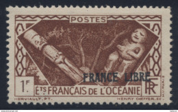 Océanie - Yvert Variété Surcharge Décalée N° 144 Neuf Sans Charnière (MNH) - Une Dent Courte - Neufs