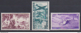 Martinique - P.A. N° 13 à 15 Charnière (Hinged) - Cote 57,75 Euros - Prix De Départ 19 Euros - Airmail