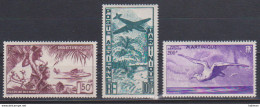 Martinique - P.A. N° 13 à 15 Charnière (Hinged) - Cote 57,75 Euros - Prix De Départ 19 Euros - Luftpost