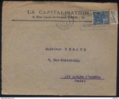France - Bande Publicitaire N° 257 Oblitéré Sur Fragment - Storia Postale