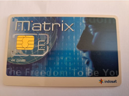 INDONESIA  GSM PREPAID/ CHIP / MATRIX/ THE FREEDOM TO BE YOU    INDOSAT  MINT CARD    **13462 ** - Indonésie