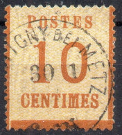 !!! ALSACE LORRAINE N° 5 CACHET DE LIGNY BEI METZ - Used Stamps