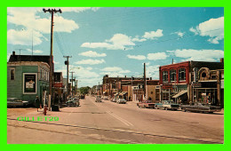 SHÉDIAC, NEW BRUNSWICK - MAIN STREET, BUSINESS SECTION - COLOR BY LEN LEIFFER - - Andere & Zonder Classificatie