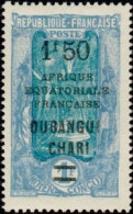 OUBANGUI CHARI  - Surimpression Et Surtaxe Sur L'avenue Coconut Palm - Unused Stamps