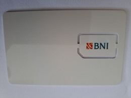 INDONESIA   BANK / CHIP / PROOF CARD / BNI BANK  CARD  /  MINT CARD    **13468 ** - Indonesia