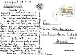 Portugal & Marcofilia, Coimbra, University Door, Galizes A Almada 1977 (174) - Cartas & Documentos