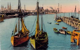 BELGIQUE - OSTENDE - Avant Port - Carte Postale Ancienne - Oostende