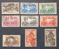 COLONIE FRANCE SOUDAN 1939 LES LAOBIS ARTISAN DE BOIS CAT YVERT N 158......168 - Used Stamps