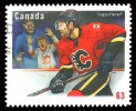 Canada (Scott No.2674 - Ligue Nationale De Hockey / Calgary / National Hockey League) (o) Adhésif - Oblitérés