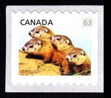 Canada (Scott No.2692A - Enfant De La Faune / Wildlife's Babys) (**) Autocollant - Self Adhesive (5000) (SINGLE) - Neufs