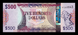 Guyana 500 Dollars 2019 Pick 37b Sc Unc - Guyana