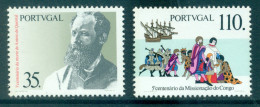 Portugal 1991 First Missionaries To Congo Series Mi 1874-1875 - Nuevos