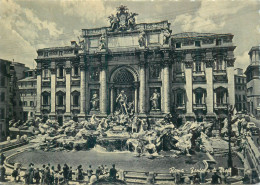 Postcard Italy Rome Trevi Fountain - Fontana Di Trevi