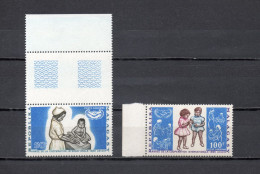 MADAGASCAR  PA  N° 98 + 99    NEUFS SANS CHARNIERE  COTE  3.00€    NATIONS UNIES ENFANCE - Madagascar (1960-...)