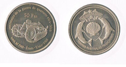 Ile Juan Da Nova - 50 Francs- Tank M 1918 - 2014 - Otros – Oceanía