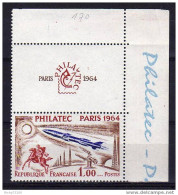 " PHILATEC "  Sur Timbre Neuf ** MNH Avec Logo Et CDF. N° 1422. Cote 2011 : 30 Euros - Ungebraucht