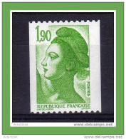 PRIX FIXE :  Variété N°  2426a ( 2 Bandes Phospho ) Neuf **. - Unused Stamps