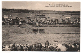 COURSES De LANDIVISIAU 1923 (29) - CONCURRENTS A LA HAIE - VUE DE L'HIPPODROME - HIPPISME / CHEVAUX / EQUITATION - Landivisiau