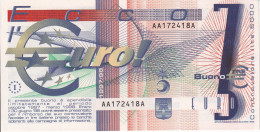 BILLETE DE ITALIA DE 3 EUROS DEL AÑO 1997  (BANKNOTE) - [ 4] Voorlopige Uitgaven