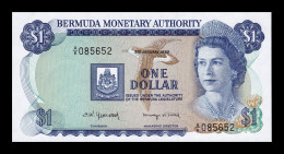 Bermuda 1 Dollar Elizabeth II 1982 Pick 28b Sc Unc - Bermudas