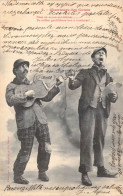 CARTES HUMOURISTIQUES - Chanteurs Des Cours - Nous So O O O Mmes De Nobles Gentilsho O O Mmes - Carte Postale Ancienne - Humorvolle Karten