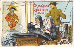 CARTES HUMOURISTIQUES - Oh Ma Soeur Gare à Notre Pudeur - Edition Marcovici - Carte Postale Ancienne - Humorkaarten