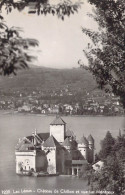 SUISSE - Lac Léman - Château De Chillon Et Vue Sur Montreux - Carte Postale Ancienne - Mon