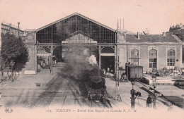 Toulon - Entrée D'Un Rapide En Gare Du PLM   - CPA °J - Toulon