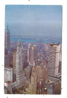 Cp, ETATS UNIS, NEW YORK CITY, Midtown MANHATTAN With EMPIRE STATE, Chrysler And PAN AM Buildings, Voyagée 1967 - Manhattan