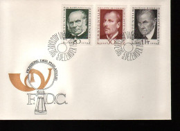 Fdc Philatélie & Monnaies > Autres Liechtenstein 1968 Grands Philatélistes - Rowland Hill