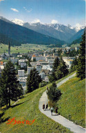 SUISSE - Davos Mit Blick Auf Tinzenhorn - Carte Postale Ancienne - Davos
