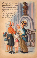 CARTES HUMOURISTIQUES - Chaque Fois Que Ma Femme Voit Ce Petit Bonhomme Faut Agrandir La ... - Carte Postale Ancienne - Humorvolle Karten