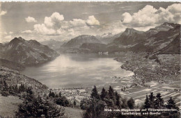 SUISSE - Blick Vom Bürgenstock Aui Vierwaldstattersee - Ennetburgen Und Buochs - Carte Postale Ancienne - Wald