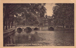 PAYS BAS - AMSTERDAM - Keizersgracht Hoek Reguliersgracht - Carte Postale Ancienne - Autres & Non Classés