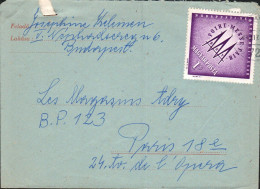 HONGRIE SEUL SUR LETTRE POUR LA FRANCE 1963 - Lettres & Documents