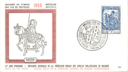 BELGIQUE FDC 1960 JOURNEE DU TIMBRE - 1951-1960