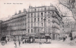 Toulon -  Place Notre Dame  -  Tramway - Publicite Riqles -  CPA °J - Toulon