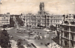 ESPAGNE - MADRID - Cibeles Y Casa De Correos - Carte Postale Ancienne - Sonstige & Ohne Zuordnung