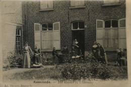 Assenede // Het Klooster ('t Ziekenhuis) (Veel Volk) Ca 1900 Vlekkig - Assenede