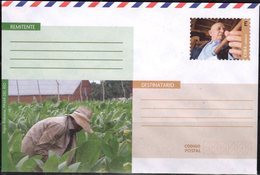 POSTAL STATIONERY, MINT, PREPAID ENVELOPE, PLANTS, CIGARS, TOBACCO - Tabaco