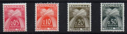 Andorra Francesa (Tasa) Nº 42/5.  Año 1961 - Unused Stamps